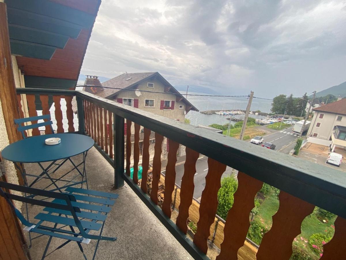 BORD DE LAC,2 chambres SUPERBE VUE LAC 5mn Evian Lugrin Exterior foto