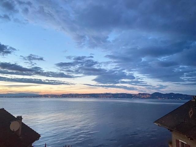 BORD DE LAC,2 chambres SUPERBE VUE LAC 5mn Evian Lugrin Exterior foto